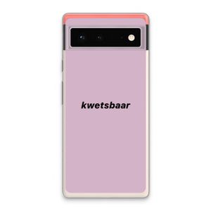 kwetsbaar: Google Pixel 6 Transparant Hoesje
