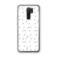 Hipster stripes: Xiaomi Redmi 9 Transparant Hoesje