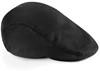 Beechfield CB626 Vintage Flat Cap - Black - L/XL