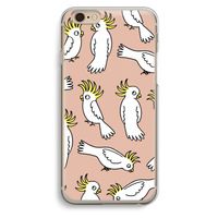 Papegaai: iPhone 6 / 6S Transparant Hoesje Papegaai: iPhone 6 / 6S Transparant Hoesje