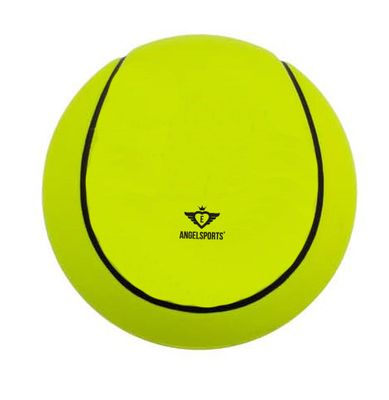 Soft foam tennisbal, kleur geel, â 12,5 cm