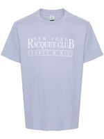 Sporty & Rich t-shirt NY Racquet Club en coton - Bleu