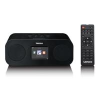 LENCO DIR-121BK - Stereo internetradio met DAB+, FM en Bluetooth® - Zwart