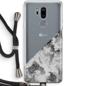 Onweer: LG G7 Thinq Transparant Hoesje met koord