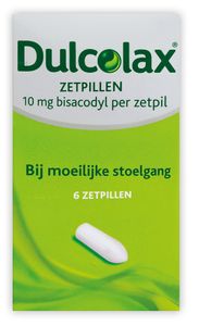 Dulcolax Bisacodyl 10mg Zetpillen 6st