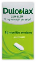 Dulcolax Bisacodyl 10mg Zetpillen 6st - thumbnail