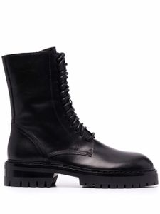 Ann Demeulemeester bottines en cuir - Noir