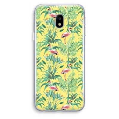 Flamingo party: Samsung Galaxy J3 (2017) Transparant Hoesje