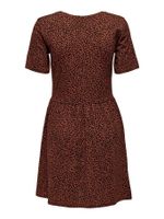 JDY jurk JDYKIRKBY met all over print rood - thumbnail