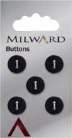 Milward Knoop met Sterretjes Paars 12mm (5 stuks)