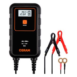 Osram acculader 6/12 volt 6 ampère OSOEBCS906