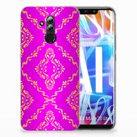 Siliconen Hoesje Huawei Mate 20 Lite Barok Roze - thumbnail