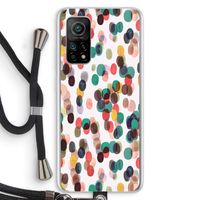 Tropical Dots: Xiaomi Mi 10T 5G Transparant Hoesje met koord