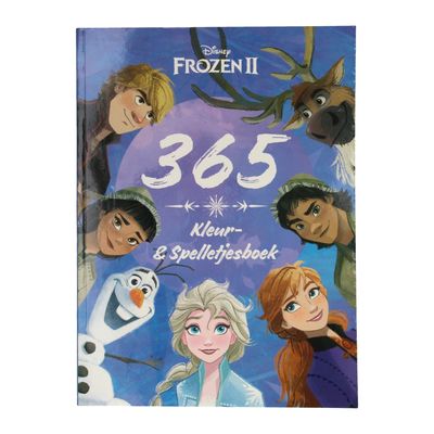 Boek Specials Nederland BV Disney 365 spelletjesboek frozen