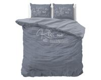 Sleeptime Kiss Me Blauw 200 x 200/220 cm