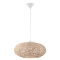 EGLO Campilo - Hanglamp - 1 Lichts - Ø45cm - Wit - Beige