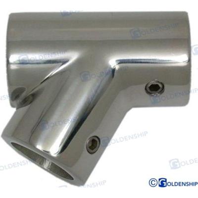 GS72327 - "T"-AANSLUITING INOX. UNIVERSITEIT 60 7/8" 22MM