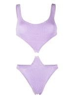 Reina Olga maillot de bain Augusta à effet froissé - Violet