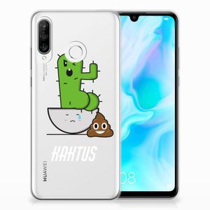 Huawei P30 Lite Telefoonhoesje met Naam Cactus Poo