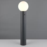 Trio Bol tuinlamp 80cmMures antraciet met sensor - 469869142