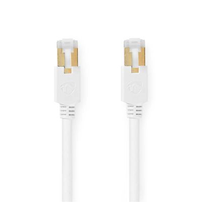 Nedis CAT6-kabel | RJ45 Male naar RJ45 Male | S/FTP | 3 m | Wit | 1 stuks - CCGB85221WT30 CCGB85221WT30