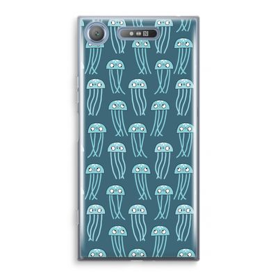 Kwallie: Sony Xperia XZ1 Transparant Hoesje