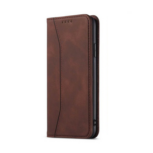 iPhone 8 hoesje - Bookcase - Pasjeshouder - Portemonnee - Kunstleer - Donkerbruin