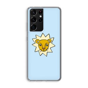 Kleine leeuw: Samsung Galaxy S21 Ultra Transparant Hoesje