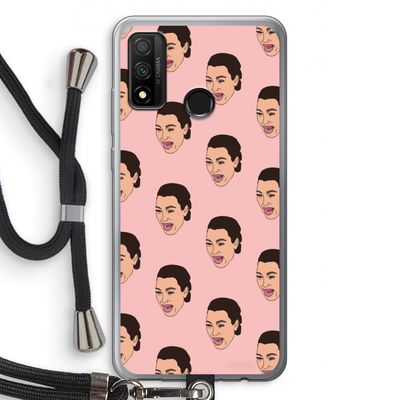 Ugly Cry Call: Huawei P Smart (2020) Transparant Hoesje met koord