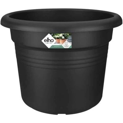 Groene basisprincipes rond bloempot - plastic - Ø45 - zachte terracotta