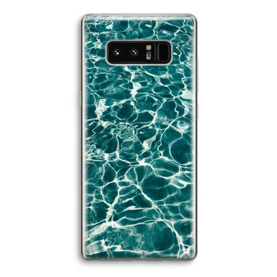 Weerkaatsing water: Samsung Galaxy Note 8 Transparant Hoesje