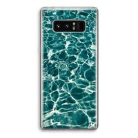 Weerkaatsing water: Samsung Galaxy Note 8 Transparant Hoesje