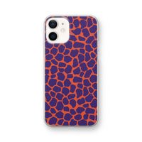 Purple Giraffe: iPhone 12 Transparant Hoesje
