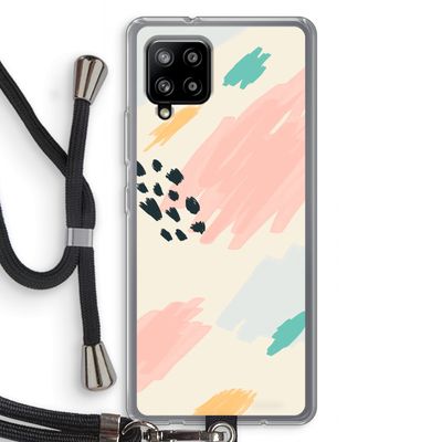 Sunday Chillings: Samsung Galaxy A42 5G Transparant Hoesje met koord