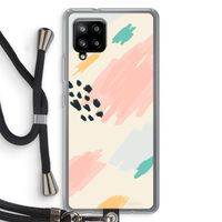 Sunday Chillings: Samsung Galaxy A42 5G Transparant Hoesje met koord