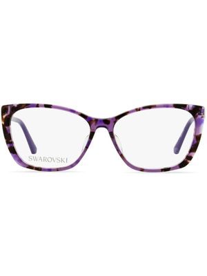 Swarovski Eyewear lunettes de soleil 5383 à monture papillon - Violet