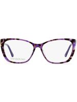 Swarovski lunettes de soleil 5383 à monture papillon - Violet