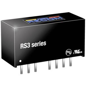 RECOM RS3-123.3S DC/DC-converter, print 3.3 600 mA 3 W Aantal uitgangen: 1 x Inhoud 1 stuk(s)