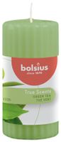 Bolsius true scents stompkaars 120/58 green tea