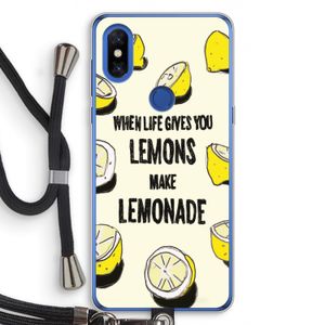 Lemonade: Xiaomi Mi Mix 3 Transparant Hoesje met koord