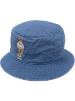 Polo Ralph Lauren bob en coton à logo - Bleu