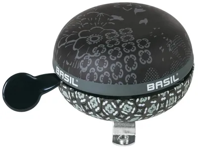 Fietsbel Basil Boheme Ø 80 mm - zwart