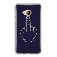 F**k U: HTC U Play Transparant Hoesje