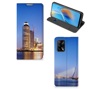 OPPO A74 4G Book Cover Rotterdam