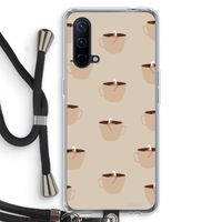 Morning coffee: OnePlus Nord CE 5G Transparant Hoesje met koord