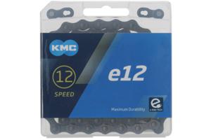 Kmc Ketting e12 blacktech, 1/2x11/128, 130 schakels, 5.2mm pin, 12-speed