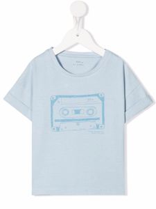 Knot t-shirt Cassette à imprimé graphique - Bleu