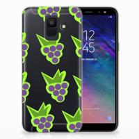 Samsung Galaxy A6 (2018) | Siliconen Case | Druiven