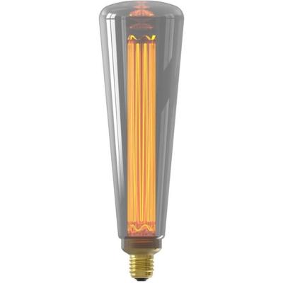 E27 LED-lamp - CALEX - ROYAL KINNA - 3,5 W - 60 lm - 2000 K - Variabele intensiteit - Titanium