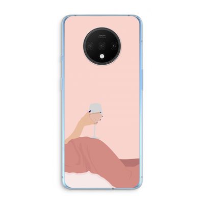 Wine: OnePlus 7T Transparant Hoesje